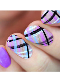 Pretty In Plaid-03 - Cordoza Nail Supply
