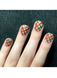 Pretty In Plaid-03 - Cordoza Nail Supply