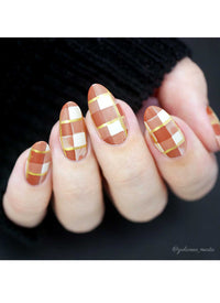 Pretty In Plaid-03 - Cordoza Nail Supply