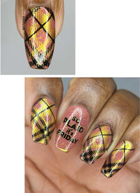 Pretty In Plaid-03 - Cordoza Nail Supply