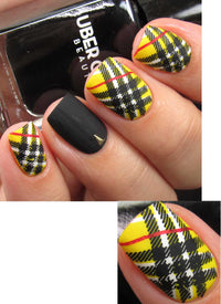Pretty In Plaid-03 - Cordoza Nail Supply