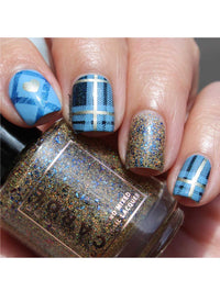 Pretty In Plaid-03 - Cordoza Nail Supply