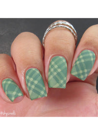 Pretty In Plaid-04 - Cordoza Nail Supply