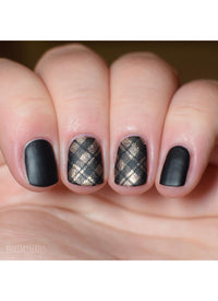 Pretty In Plaid-04 - Cordoza Nail Supply