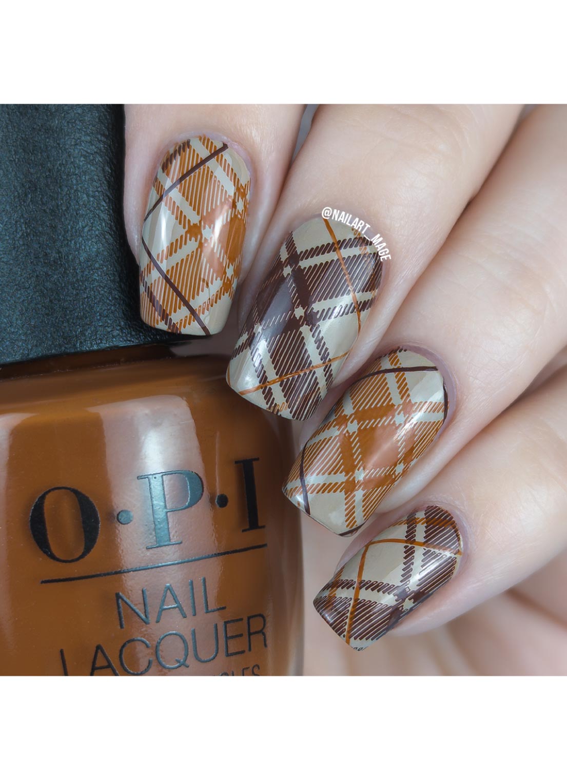 Pretty In Plaid-04 - Cordoza Nail Supply