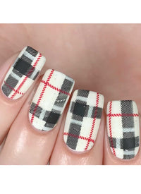 Pretty In Plaid-04 - Cordoza Nail Supply