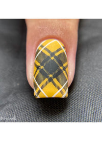Pretty In Plaid-04 - Cordoza Nail Supply
