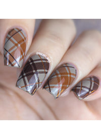 Pretty In Plaid-04 - Cordoza Nail Supply