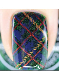 Pretty In Plaid-04 - Cordoza Nail Supply