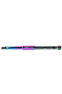 Rainbow Oval Gel Clean Up Brush - Cordoza Nail Supply