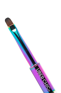 Rainbow Oval Gel Clean Up Brush - Cordoza Nail Supply