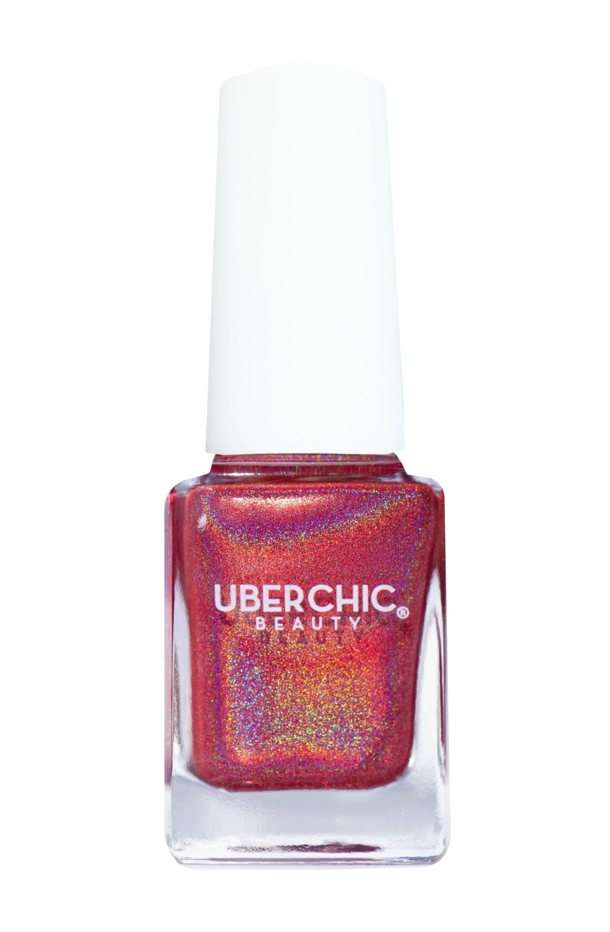 Red-y For My Closeup - Holographic Polish - Cordoza Nail Supply