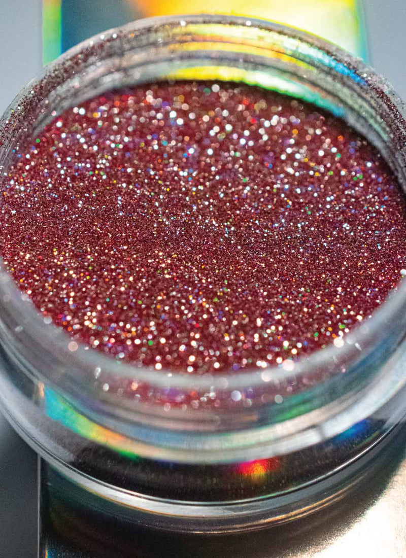 Reflective Holo Glitter: Rose Garden - Cordoza Nail Supply