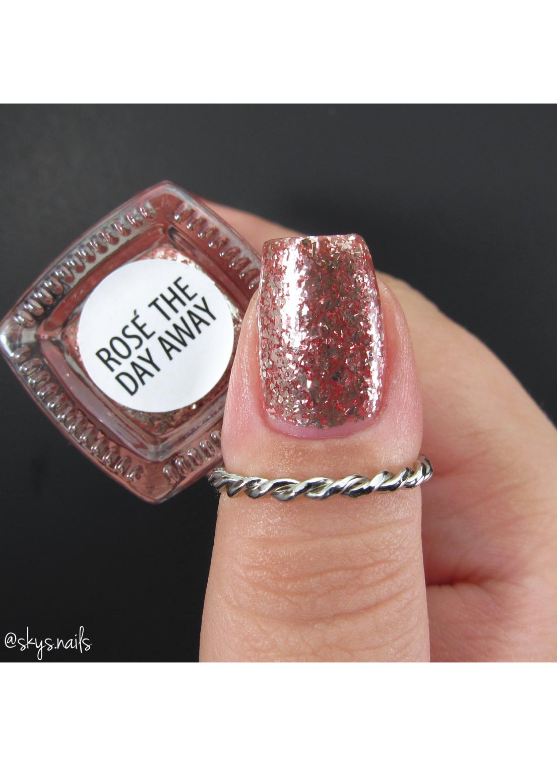 Rosé The Day Away - Nail Polish - Cordoza Nail Supply