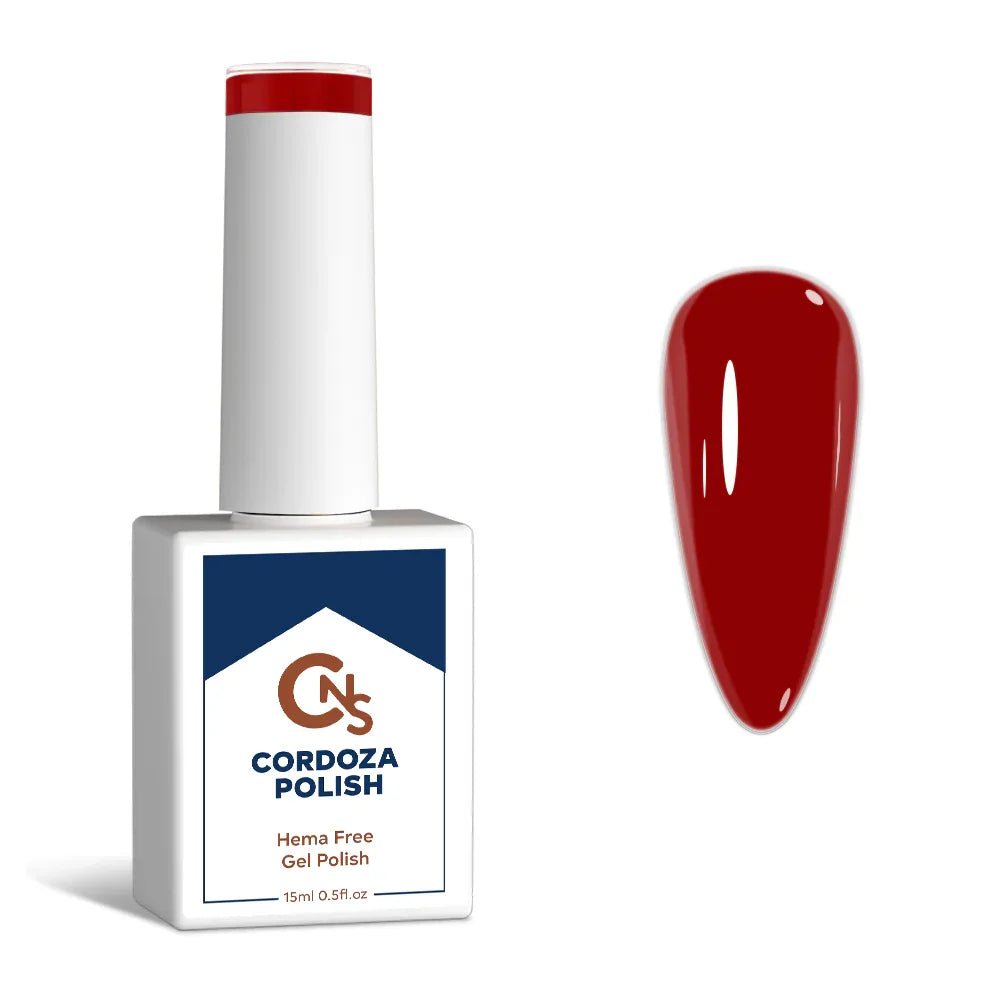 Round Up Red - CNS Hema Free Gel Polish - Cordoza Nail Supply