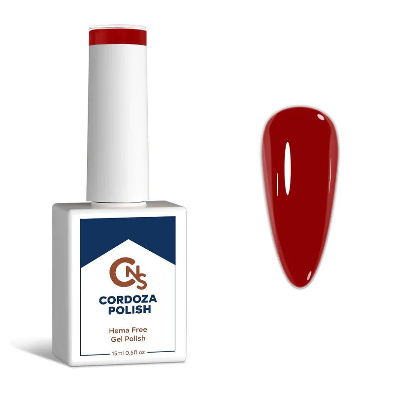 Round Up Red - CNS Hema Free Gel Polish - Cordoza Nail Supply