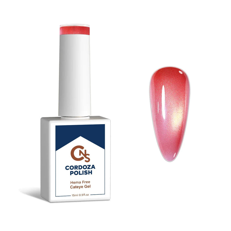 Salsa 🐂 - CNS Hema Free Cateye Gel Polish - Cordoza Nail Supply