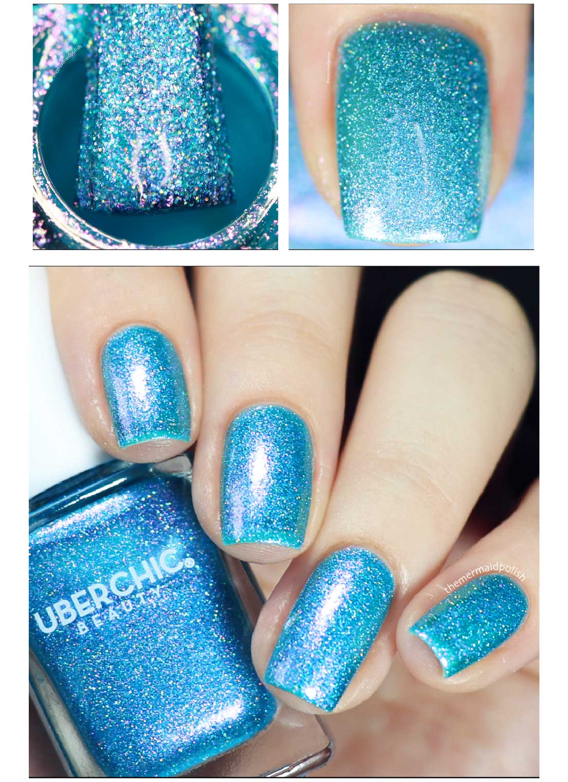 Seas The Day - Holographic Polish - Cordoza Nail Supply