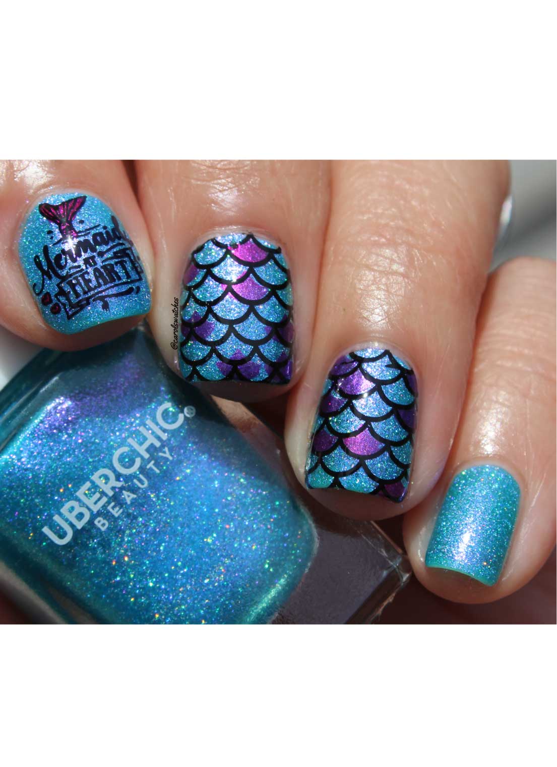 Seas The Day - Holographic Polish - Cordoza Nail Supply