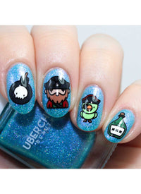 Seas The Day - Holographic Polish - Cordoza Nail Supply