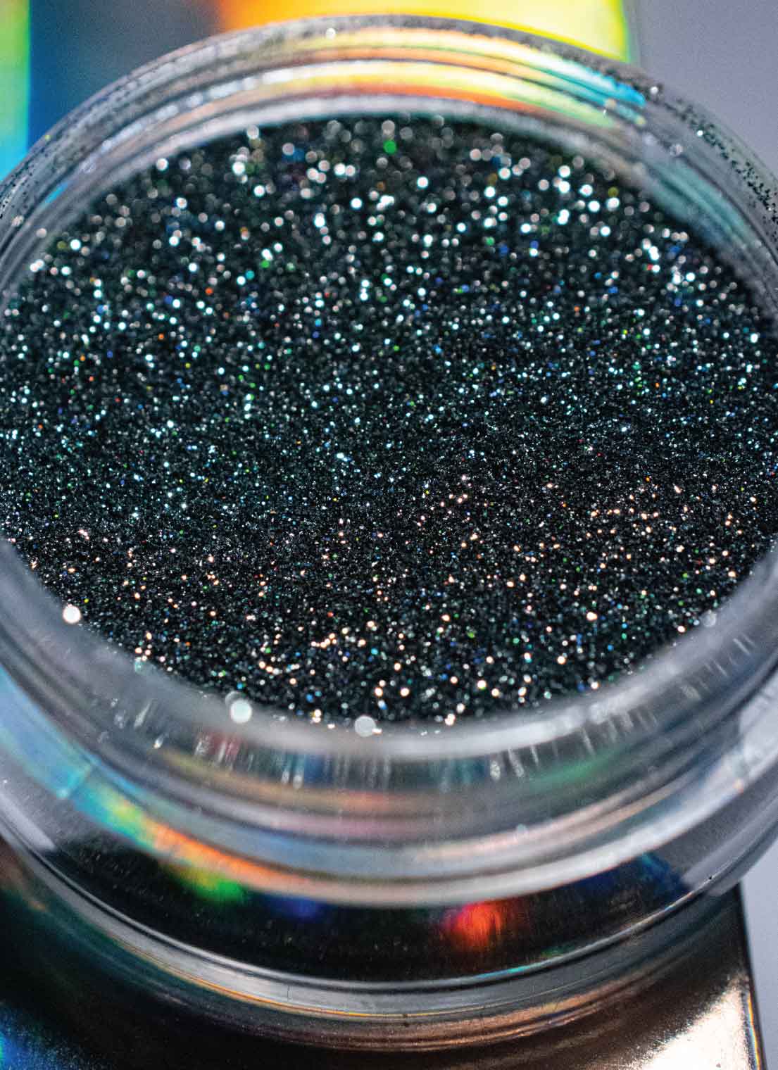 Set of 9 Reflective Holo Glitters - Cordoza Nail Supply