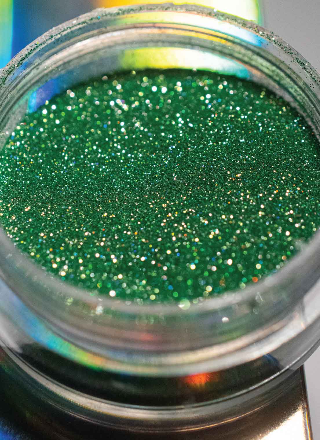 Set of 9 Reflective Holo Glitters - Cordoza Nail Supply