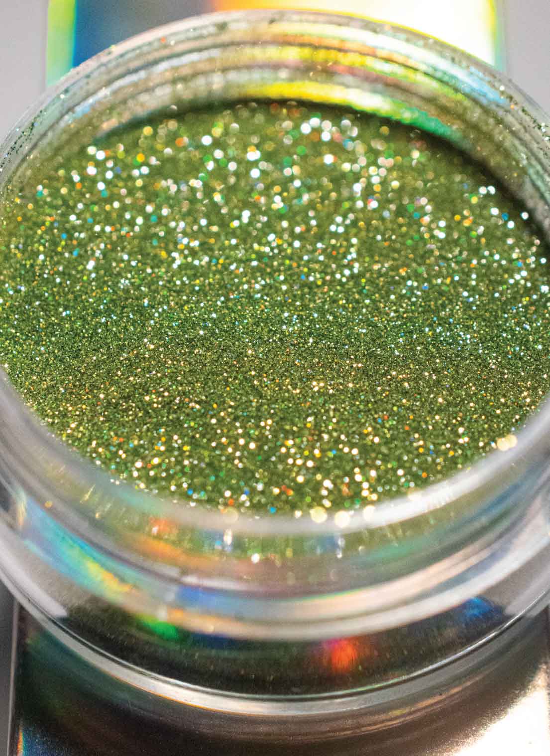Set of 9 Reflective Holo Glitters - Cordoza Nail Supply