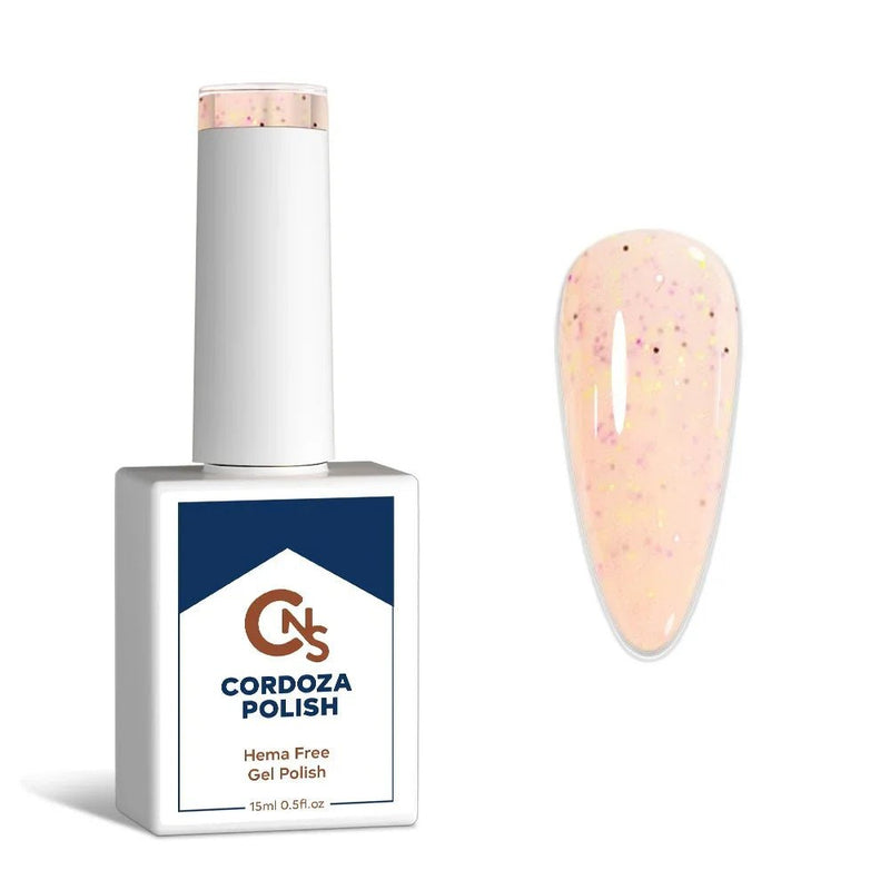 Speckle Me Softly - CNS Hema Free Speckle Gel Polish - Cordoza Nail Supply