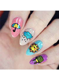 Spring Kawaii Layers - Cordoza Nail Supply