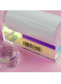 Sticky Roll Iridescent Acrylic Holder - Cordoza Nail Supply
