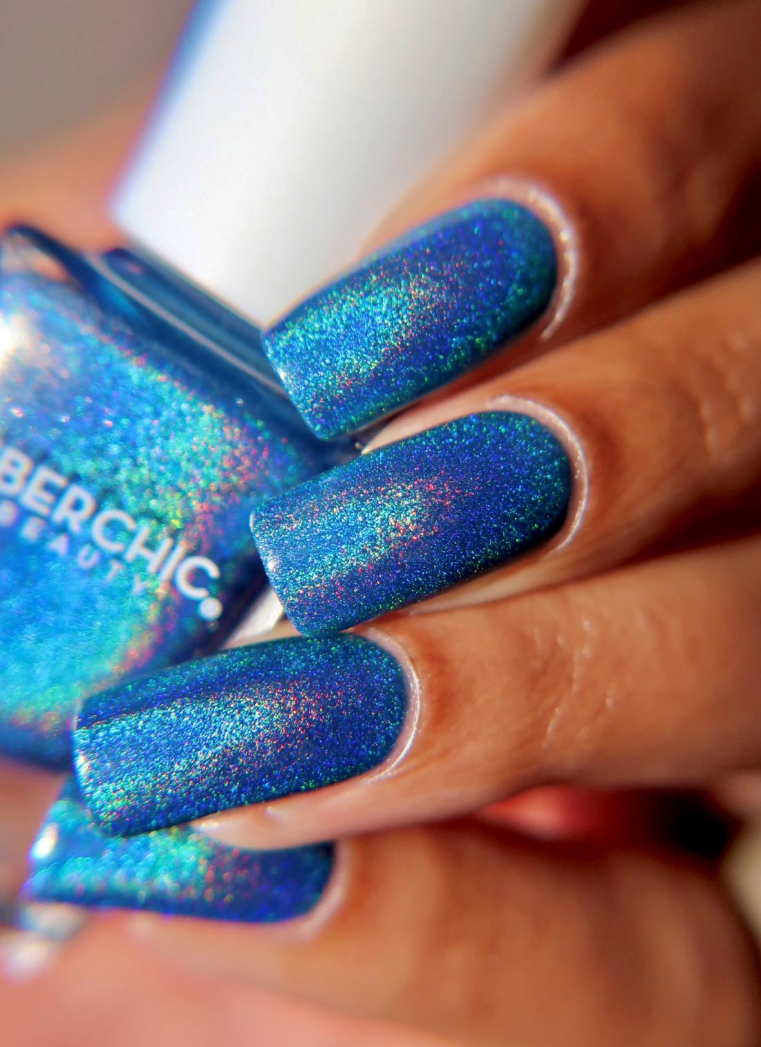 Teal We Meet Again - Holographic Polish - Cordoza Nail Supply