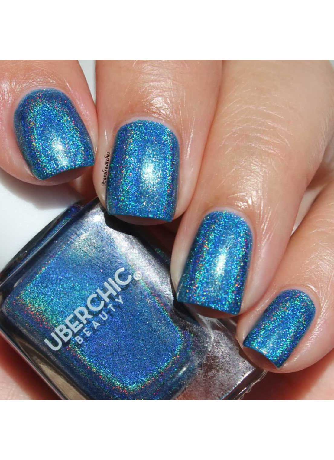 Teal We Meet Again - Holographic Polish - Cordoza Nail Supply