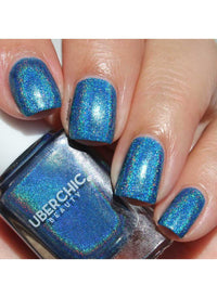 Teal We Meet Again - Holographic Polish - Cordoza Nail Supply