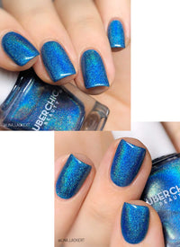 Teal We Meet Again - Holographic Polish - Cordoza Nail Supply
