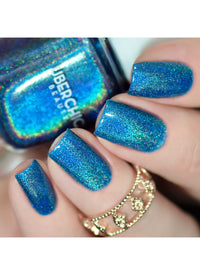 Teal We Meet Again - Holographic Polish - Cordoza Nail Supply