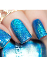 Teal We Meet Again - Holographic Polish - Cordoza Nail Supply
