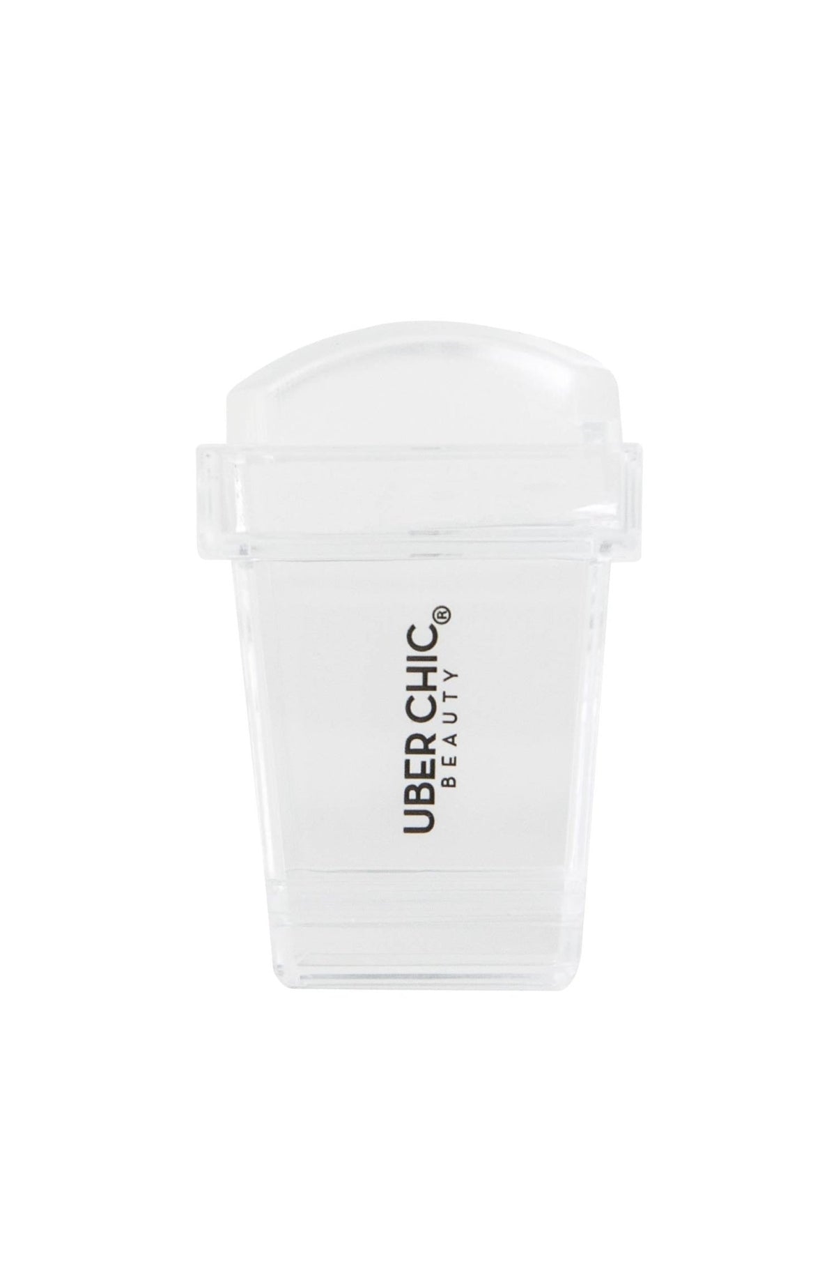 The Rocker: Clear Tall Rectangular Stamper - Cordoza Nail Supply