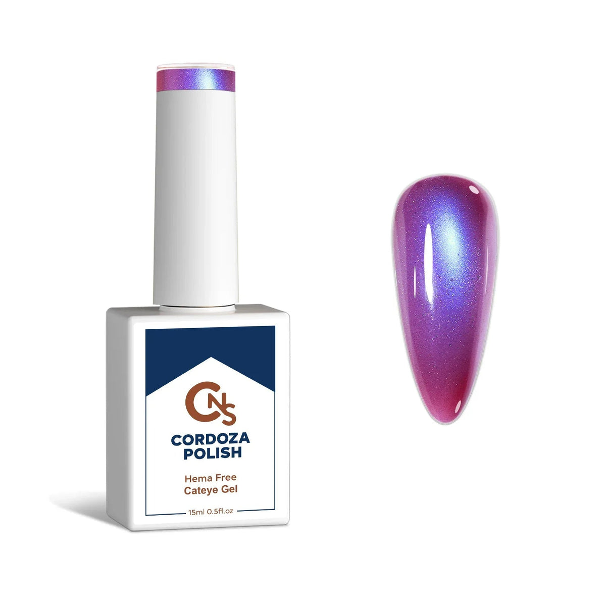 Triple Threat 🐂 - CNS Hema Free Cateye Gel Polish - Cordoza Nail Supply