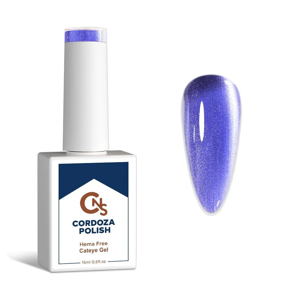 Velvet Grape - CNS Hema Free Cateye Gel Polish - Cordoza Nail Supply