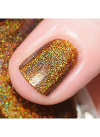 Who Spiked The Cocoa? - Holographic Polish - Cordoza Nail Supply