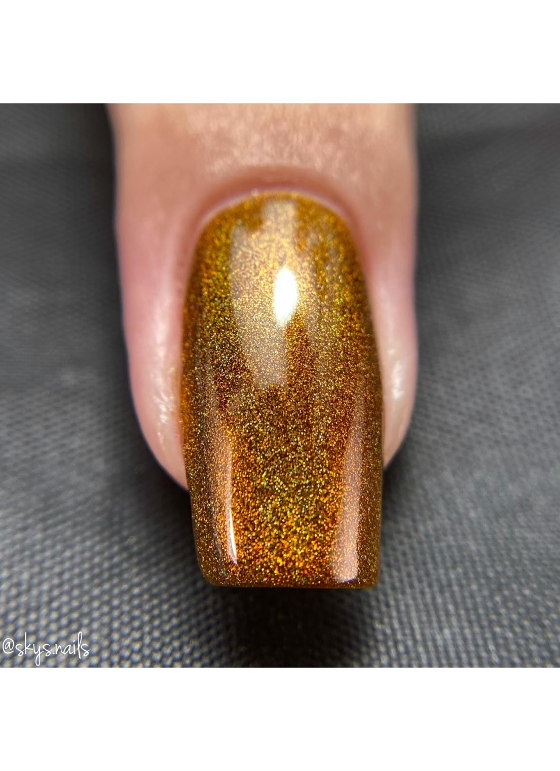 Who Spiked The Cocoa? - Holographic Polish - Cordoza Nail Supply