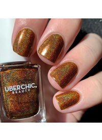 Who Spiked The Cocoa? - Holographic Polish - Cordoza Nail Supply