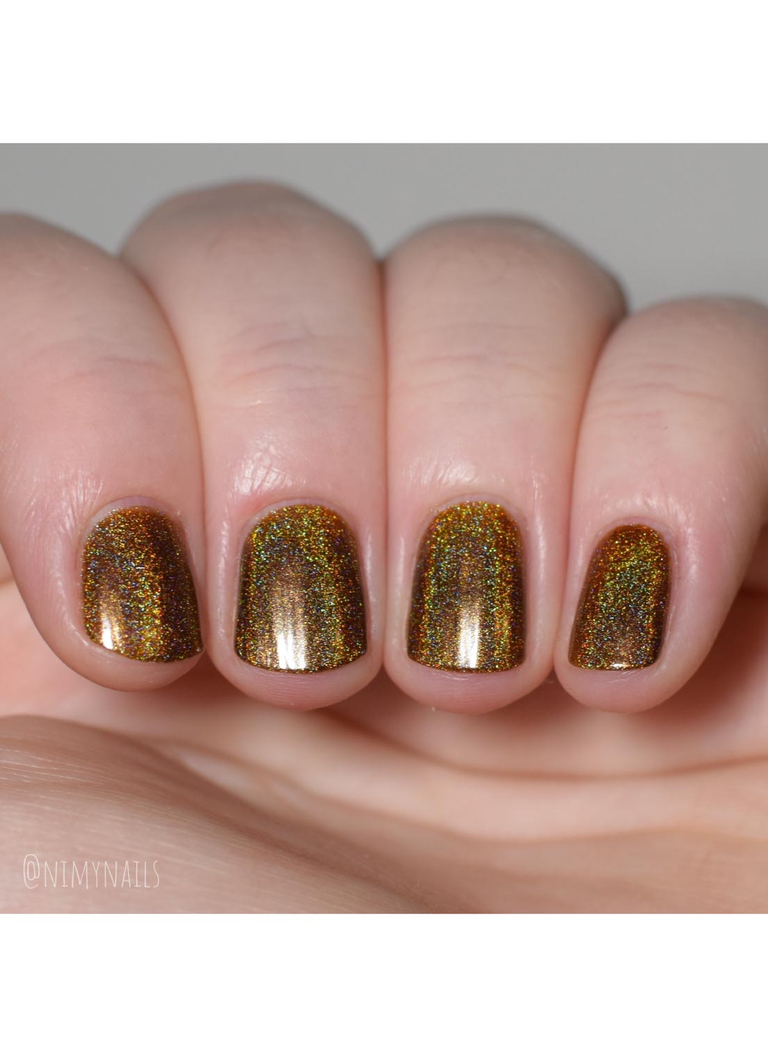 Who Spiked The Cocoa? - Holographic Polish - Cordoza Nail Supply