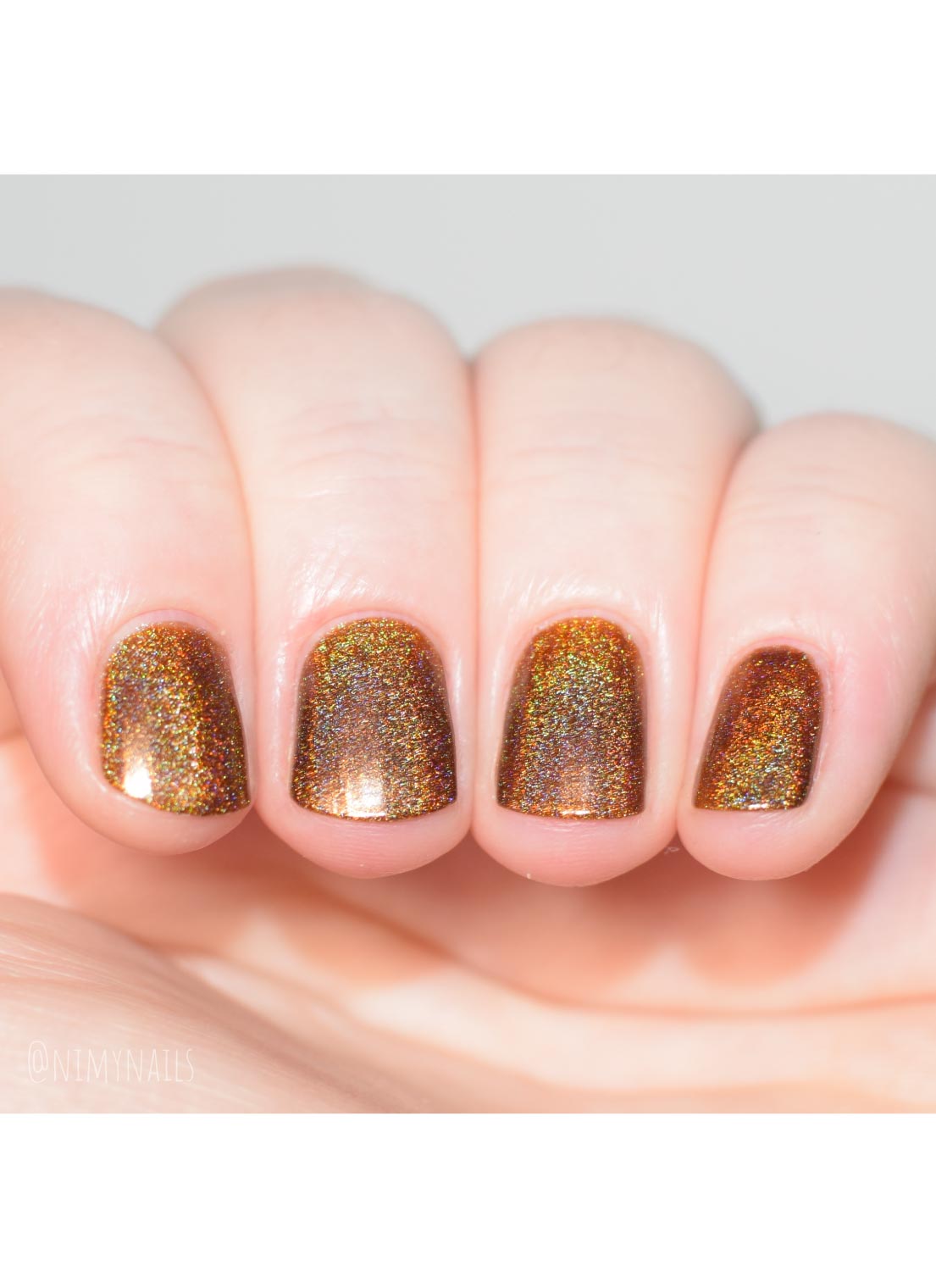 Who Spiked The Cocoa? - Holographic Polish - Cordoza Nail Supply