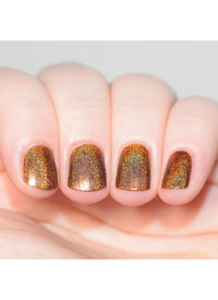 Who Spiked The Cocoa? - Holographic Polish - Cordoza Nail Supply
