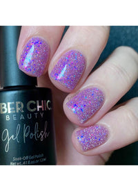 Wild Orchid - Iridescent Reflective Gel Polish - Cordoza Nail Supply