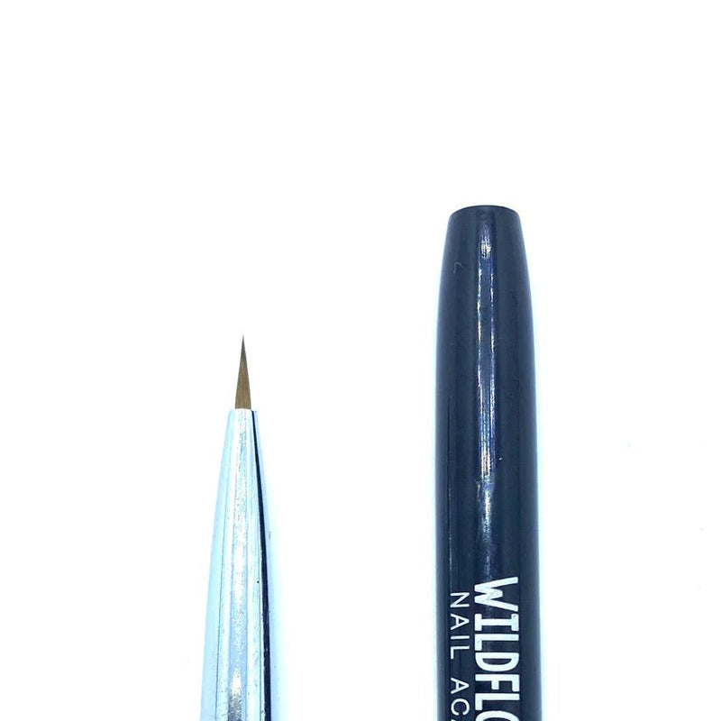 Black Mini Mini Brush- WF - Cordoza Nail Supply