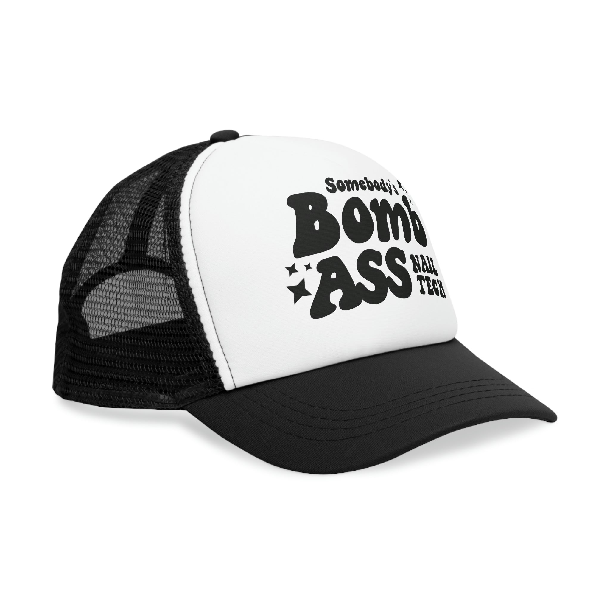 Bomb Ass Nail Tech Mesh Cap – Cordoza Nail Supply