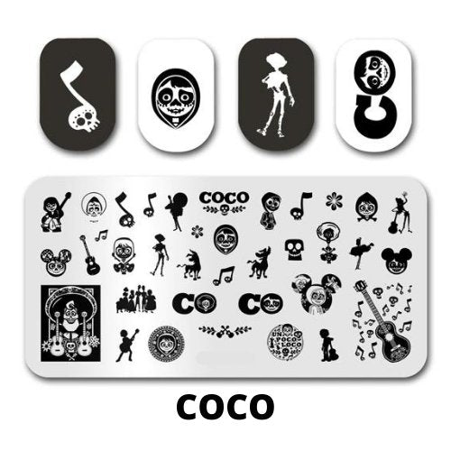Coco Plate - Cordoza Nail Supply