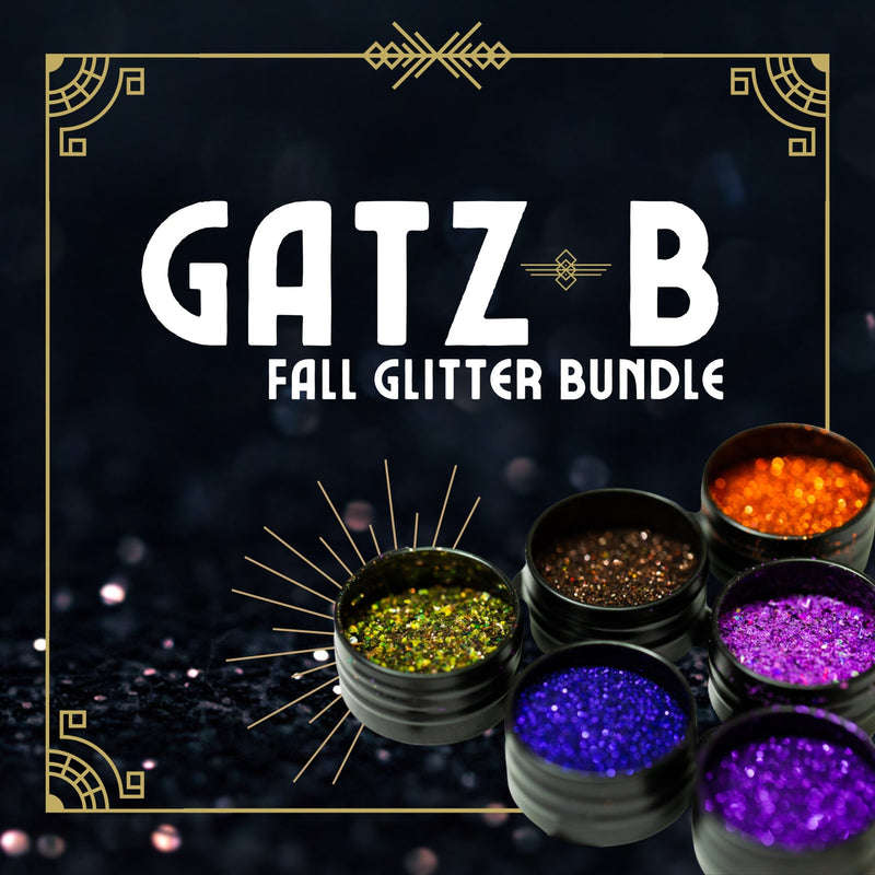 Gatz-B Glitter 6pc - Cordoza Nail Supply